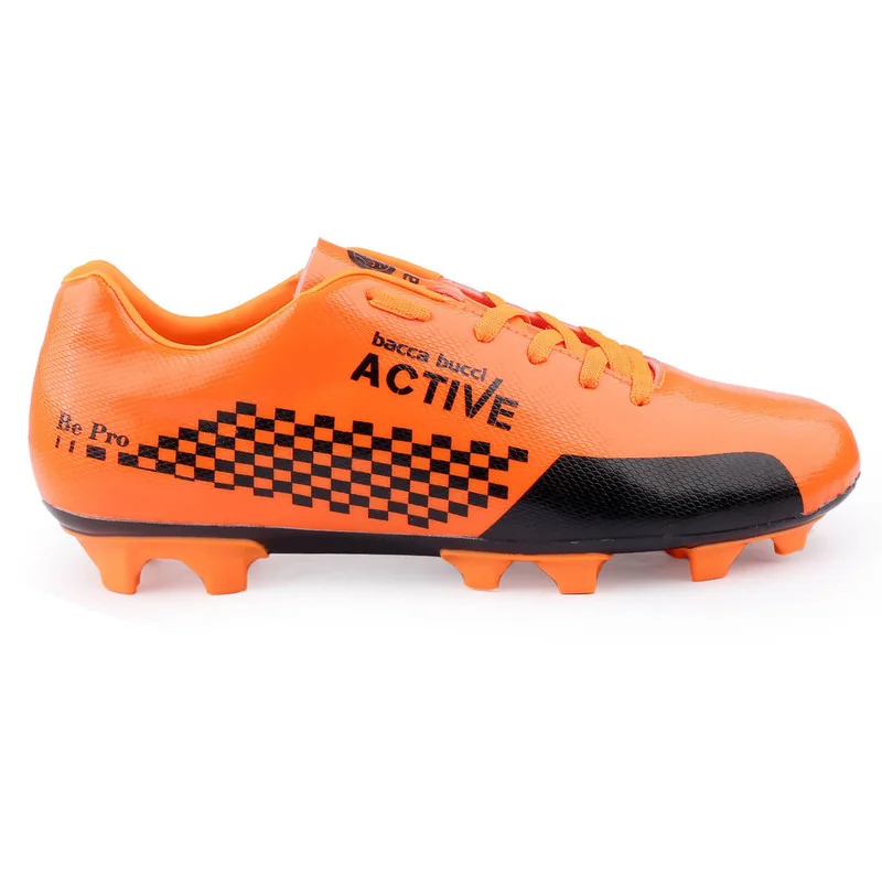 Orange Onslaught Zx380 Men’s High-Performance Soccer Cleats
